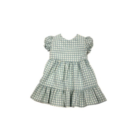 Vestido de niña azul