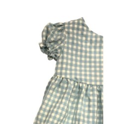 Vestido de niña azul