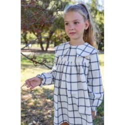 Vestido de niña crudo