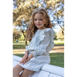 Vestido de niña crudo