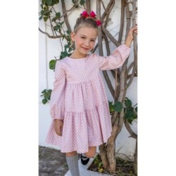 Vestido de niña rosa