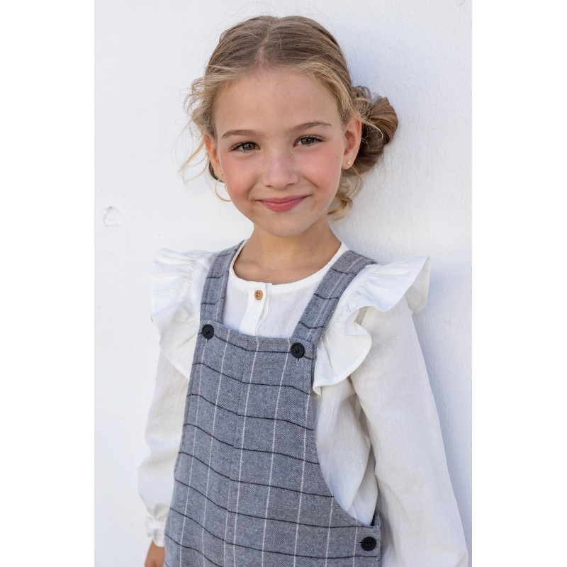 Peto de niña gris