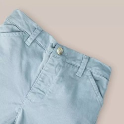 BERMUDA BEBE BASIC AZUL