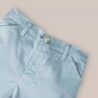 BERMUDA BEBE BASIC AZUL