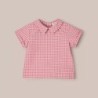 CAMISA BEBÉ GUINDA