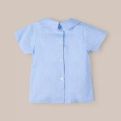 CAMISA MANGA CORTA SONSECA AZUL