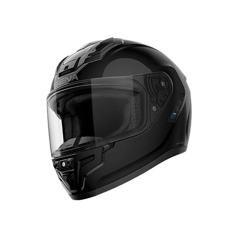 Casco SENA Phantom Black