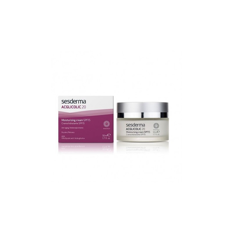 Acglicolic. 20 Crema Hidratante SPF15 - SESDERMA