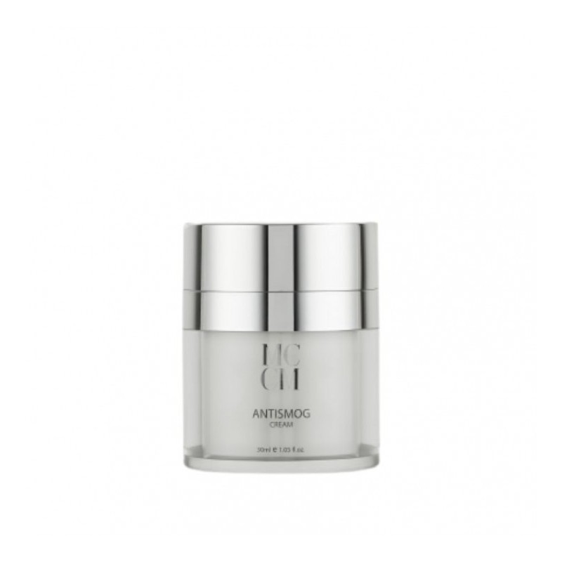 Facial Lines. Antismog Cream - Medical Cosmetics