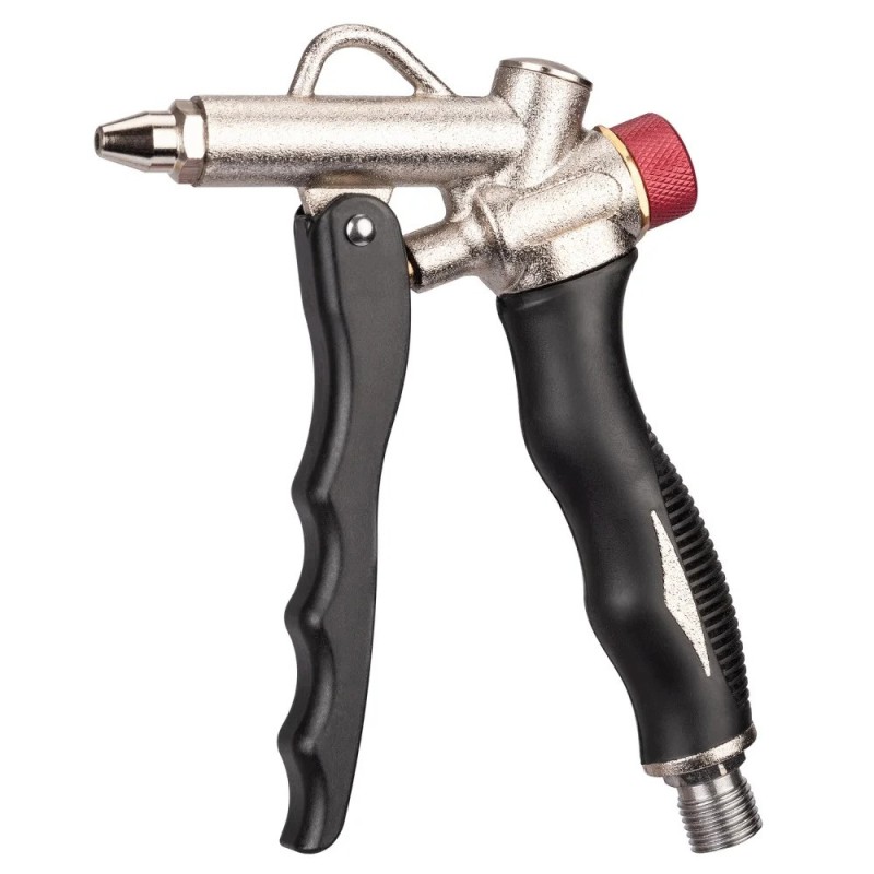 Pistola de soplado con regulador de aire & 2 boquillas de soplado.