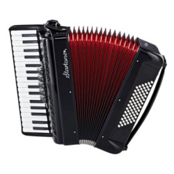 Startone Piano Accordion 72 Black MKII