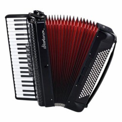 Startone Piano Accordion 120 Black MKII