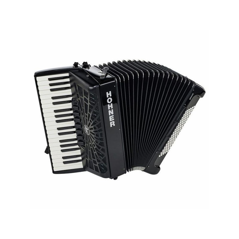Hohner Bravo III 96 silent key black