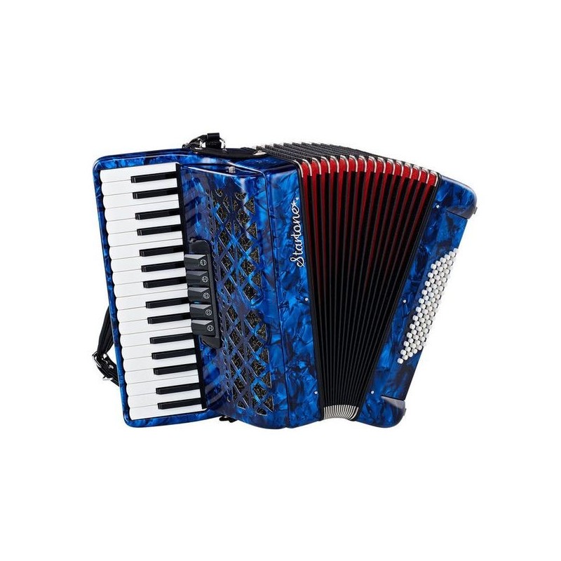 Startone Piano Accordion 72 Blue MKII