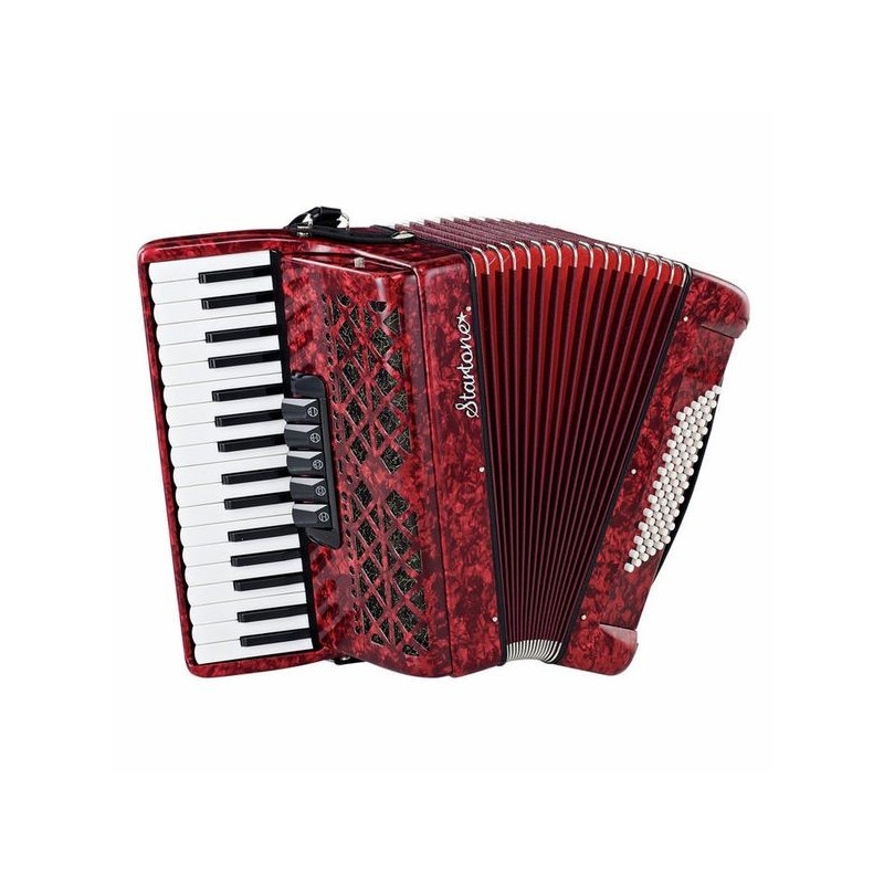 Startone Piano Accordion 72 Red MKII
