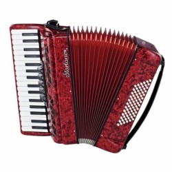Startone Piano Accordion 72 Red MKII