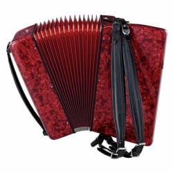 Startone Piano Accordion 72 Red MKII