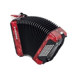 Hohner Bravo II 48 Red silent key