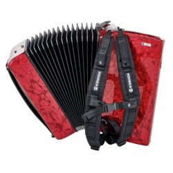 Hohner Bravo III 72 Red silent key