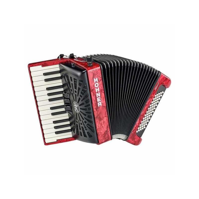 Hohner Bravo II 60 Red silent key