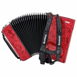 Hohner Bravo II 60 Red silent key