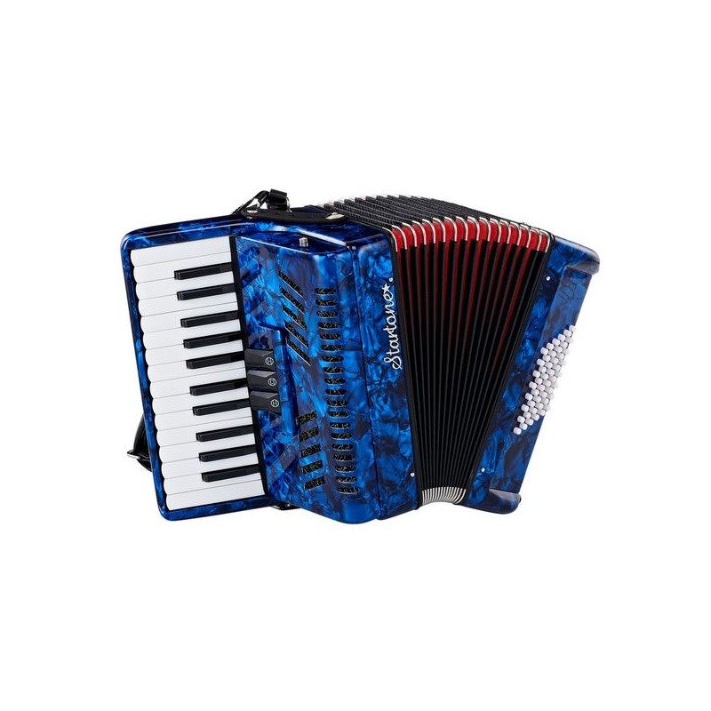 Startone Piano Accordion 48 Blue MKII