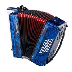 Startone Piano Accordion 48 Blue MKII