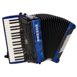 Hohner Bravo III 72 Blue silent key