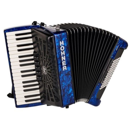 Hohner Bravo III 72 Blue silent key
