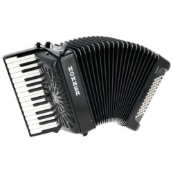 Hohner Bravo II 60 Black silent key