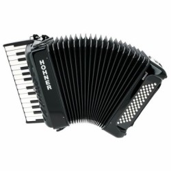 Hohner Bravo II 60 Black silent key