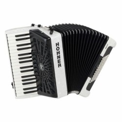 Hohner Bravo III 72 White silent key