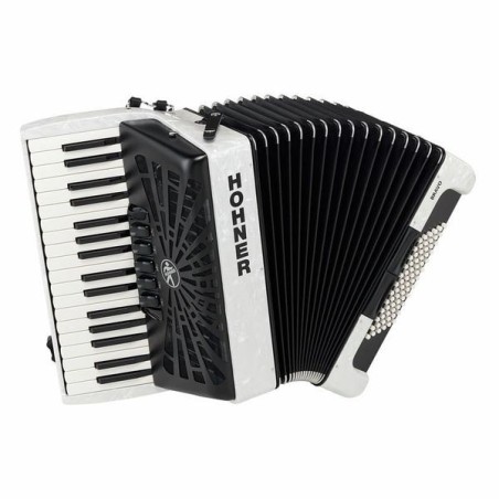 Hohner Bravo III 72 White silent key