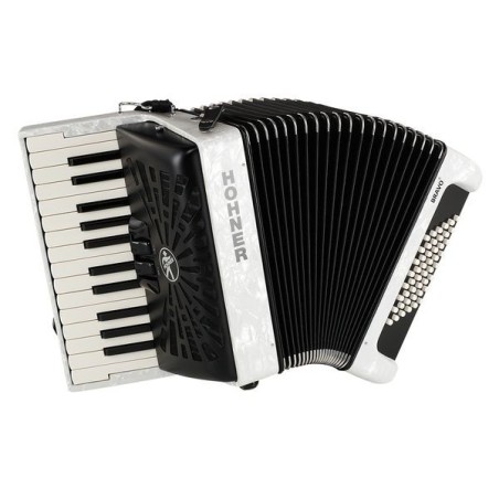 Hohner Bravo II 48 White silent key