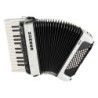 Hohner Bravo II 48 White silent key