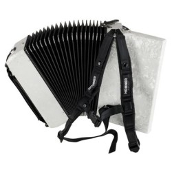 Hohner Bravo II 48 White silent key