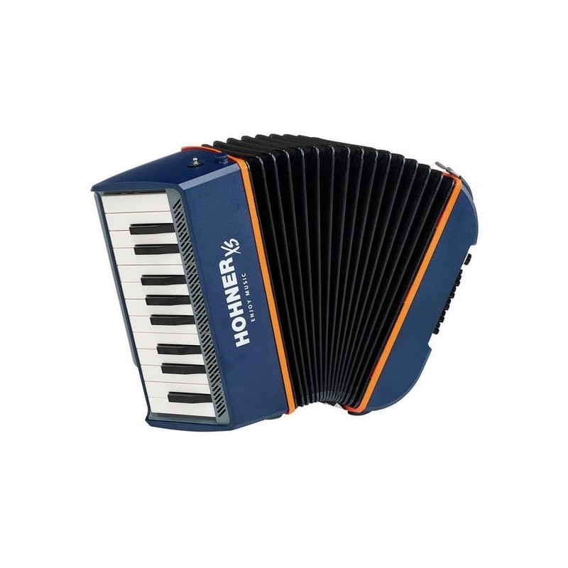 Hohner XS Accordion Piano blue