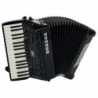 Hohner Bravo III 72 Black silent key