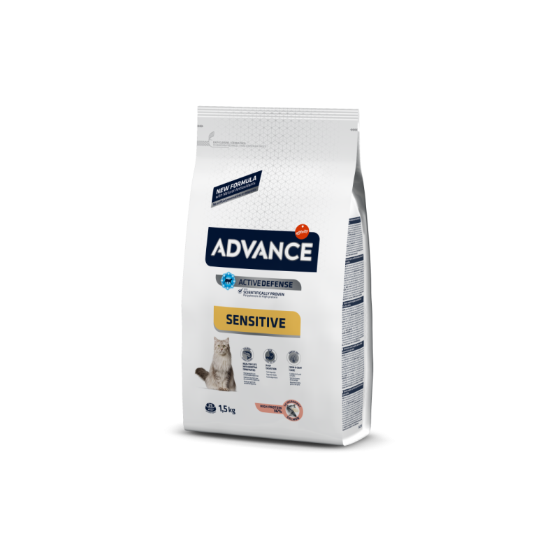 Advance Pienso Gato Adult Sensitive Salmón y Arroz