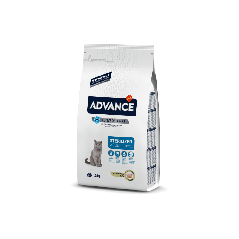 Advance Pienso Gato Sterilized Pavo