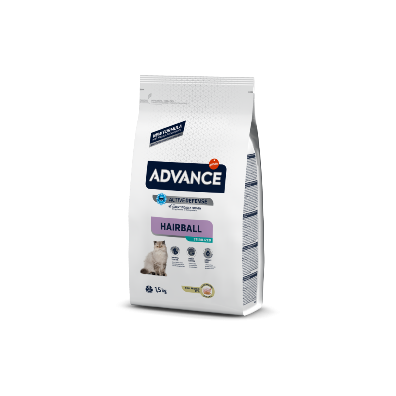 Advance Pienso Gatos Adultos Sterilized Hairball