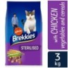 BREKKIES EXCEL GATO STERILIZED 3 KG