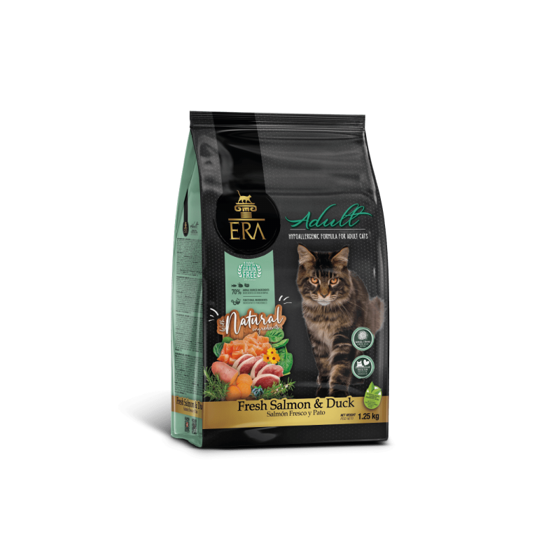 ERA CENTURION para gatos de Salmón fresco y Pato
