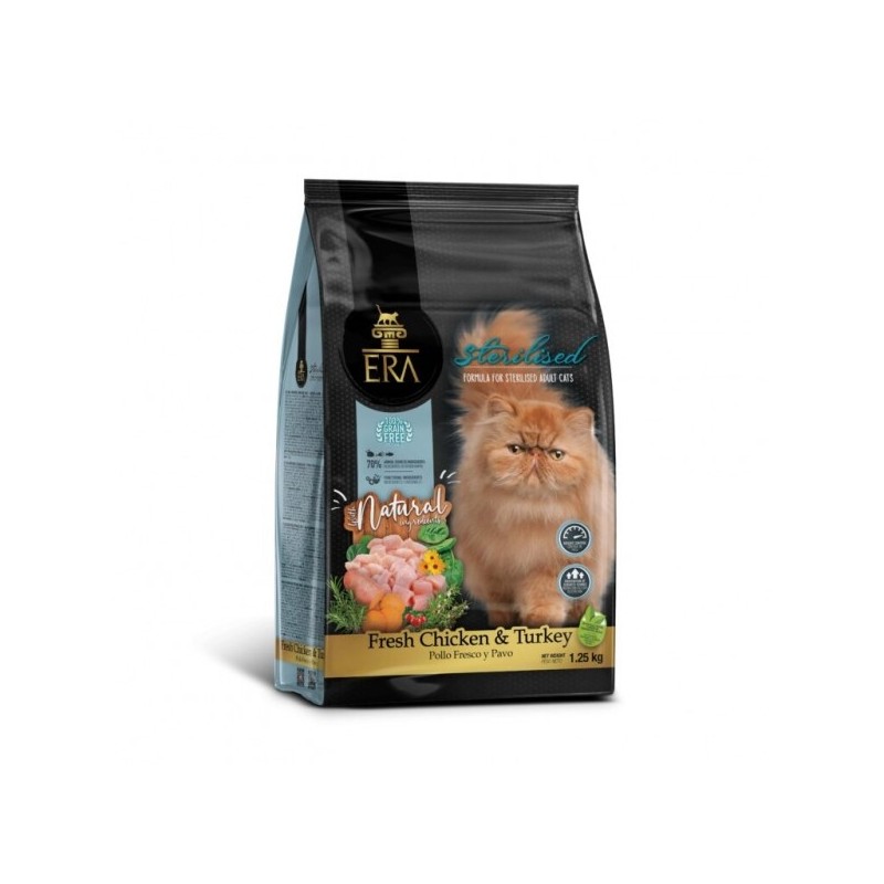 ERA CENTURION para gatos esterilizados de Pollo y pavo