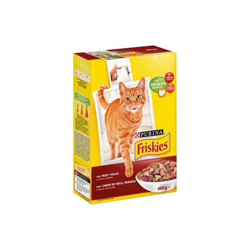 Friskies Gato Adult con Buey, Pollo y Verduras