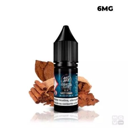 E Liquid Sweet Cubano Tobacco Club Ju..