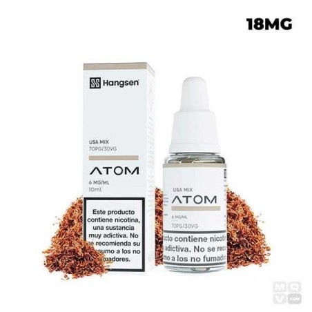 Eliquid Hangsen Atom Usa Mix 10ml