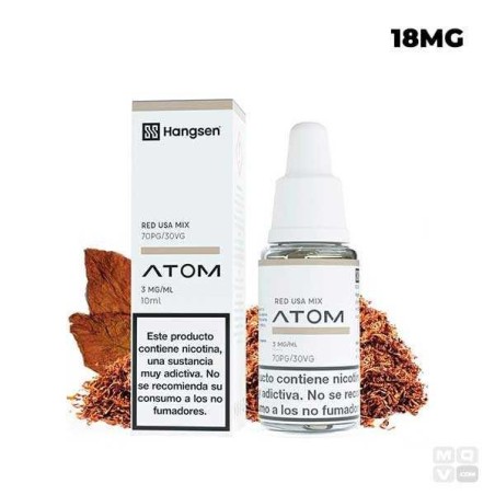 Eliquid Hangsen Atom Red Usa Mix 10ml
