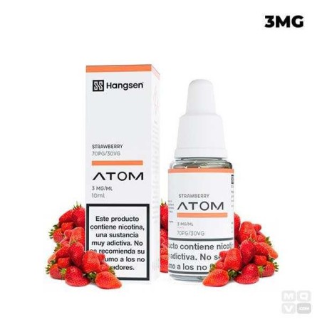 Eliquid Hangsen Atom Strawberry 10ml