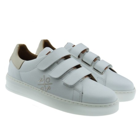 POPA Deportivas mujer piel velcros Popa Aitana